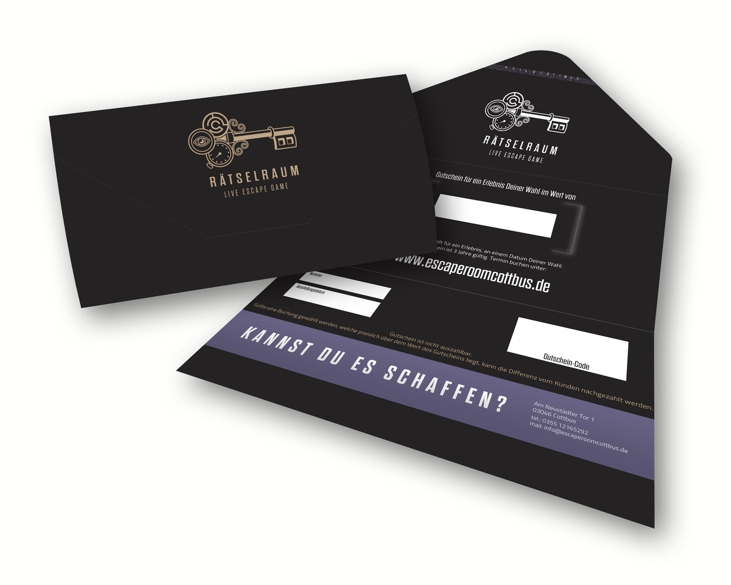 Escape Room Cottbus Geschenkgutschein