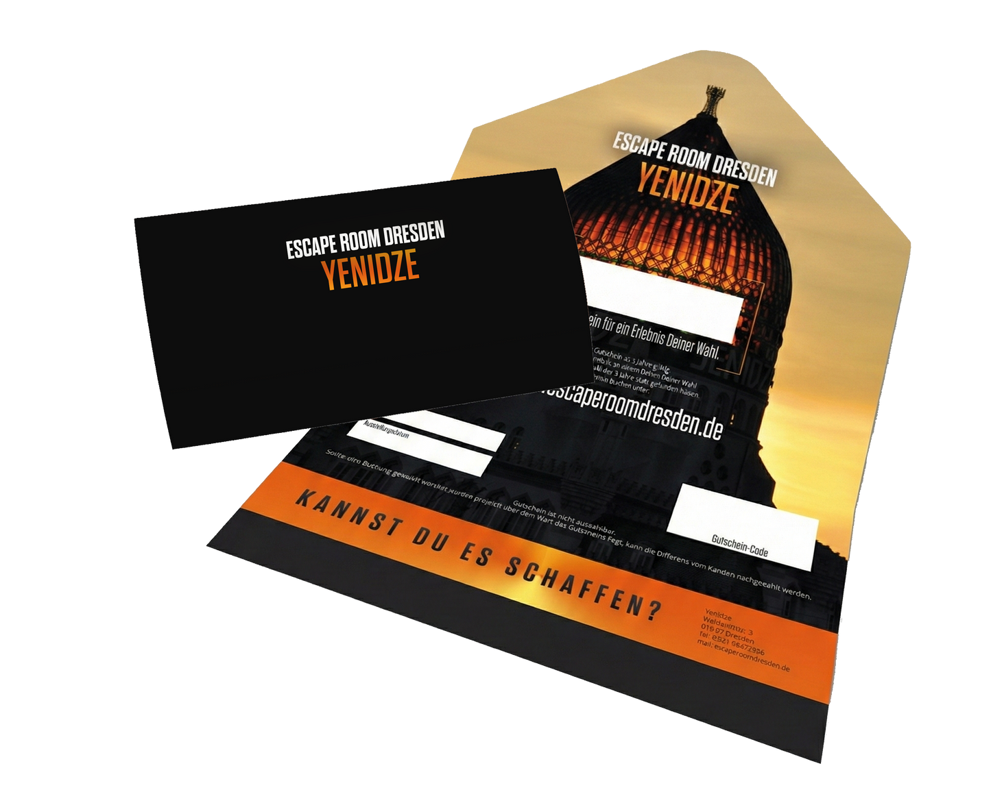Escape Room Dresden - Geschenkgutschein (Yenidze)